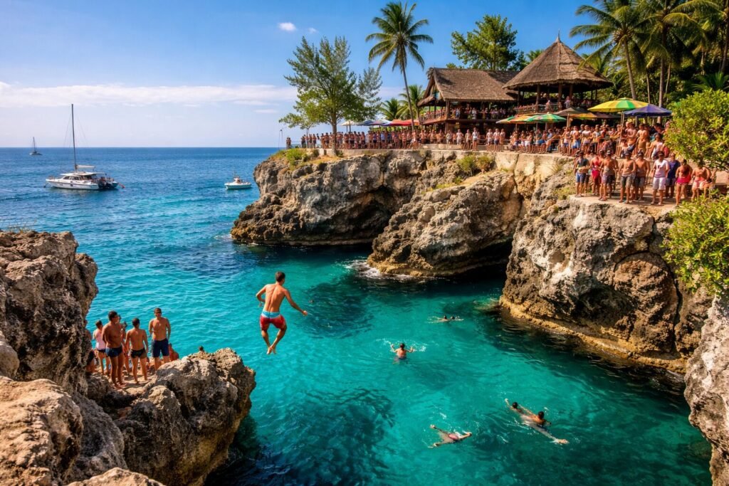 Ricks Cafe Jamaica Cliff Height