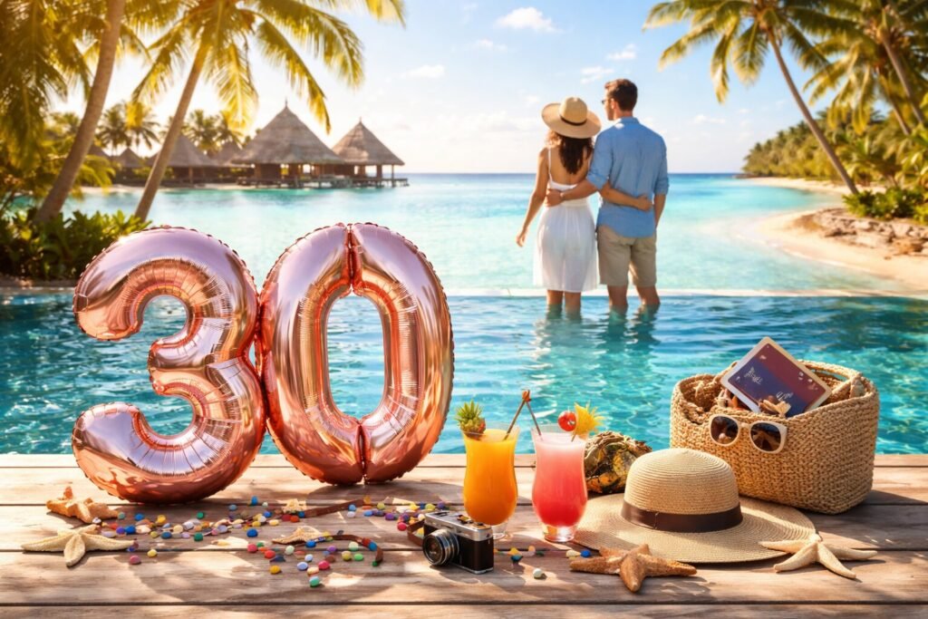30th birthday vacation ideas