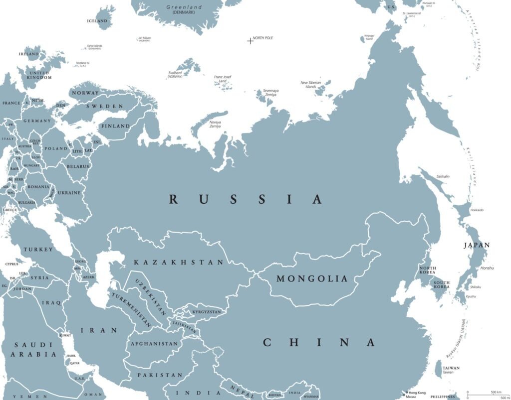 Is Russia in Europe or Asia?
